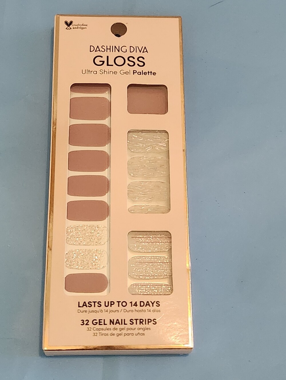 Dashing Diva Gloss Ultra Shine Gel Palette - Nude Pink